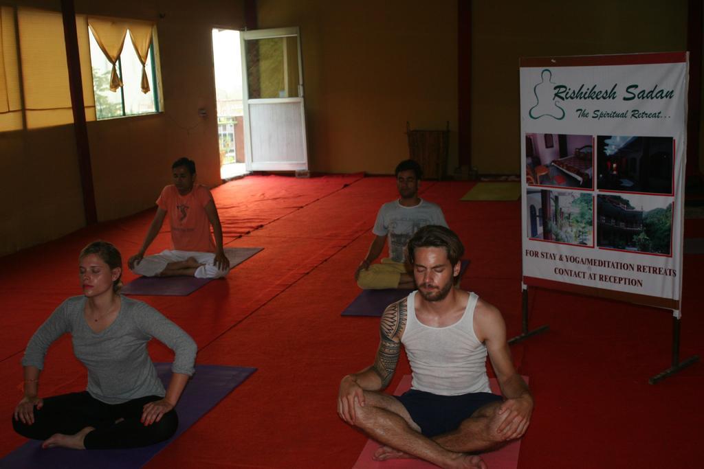 Hotel Rishikesh Sadan A Yoga & Spritual Retreat Tapovan Exteriér fotografie